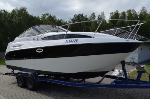 MOTORÓWKA BAYLINER CIERA 2455 24′ SILNIK MERCRUISER 5.7L V8 250HP NAPĘD BRAWO 3