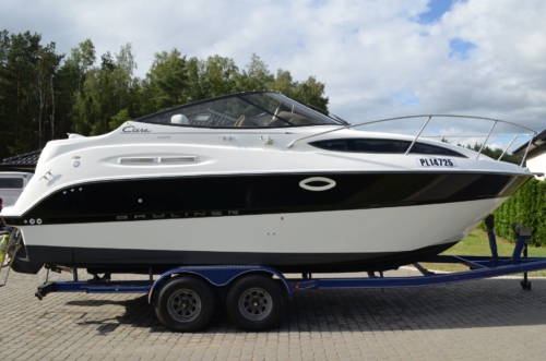 MOTORÓWKA BAYLINER CIERA 2455 24′ SILNIK MERCRUISER 5.7L V8 250HP NAPĘD BRAWO 3