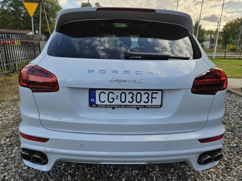 PORSCHE CAYENNE S 3.6L V6 420 hp 2015r LIFT NISKI PRZEBIEG TYLKO 117km ! STAN PERFEKT