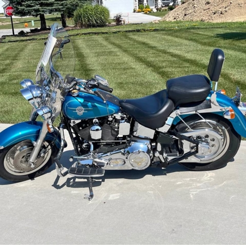 GWARANCJA ! HARLEY-DAVIDSON FAT BOY EVO !!! MEGA NISKI PRZEBIEG ! JAK NOWY ! UBRANY !