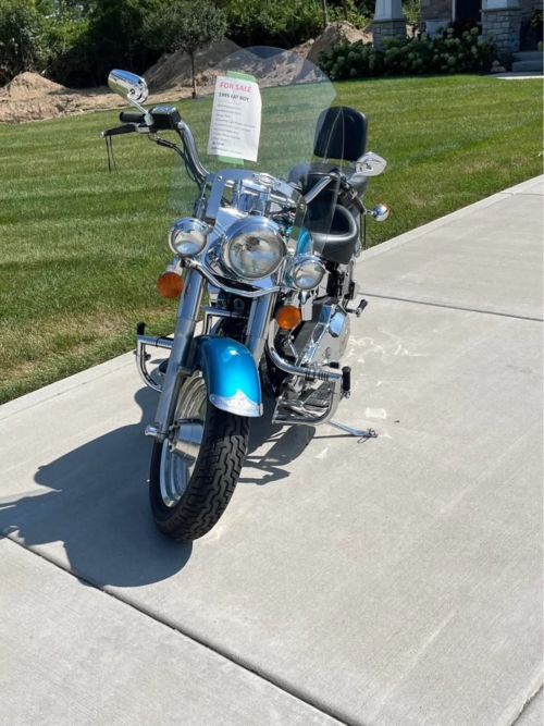 GWARANCJA ! HARLEY-DAVIDSON FAT BOY EVO !!! MEGA NISKI PRZEBIEG ! JAK NOWY ! UBRANY !
