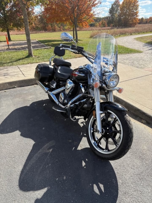 GWARANCJA ! YAMAHA XVS950 MIDNIGHT STAR UBRANY !!! 100% BEZWYPADEK ! JAK NOWY