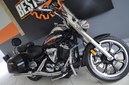 GWARANCJA ! YAMAHA XVS950 MIDNIGHT STAR UBRANY !!! 100% BEZWYPADEK ! JAK NOWY