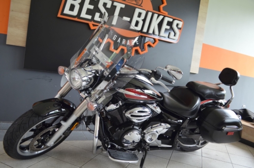 GWARANCJA ! YAMAHA XVS950 MIDNIGHT STAR UBRANY !!! 100% BEZWYPADEK ! JAK NOWY