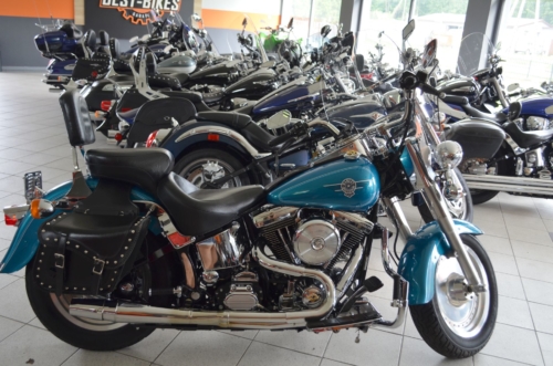 GWARANCJA ! HARLEY-DAVIDSON FAT BOY EVO !!! MEGA NISKI PRZEBIEG ! JAK NOWY ! UBRANY !